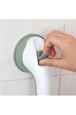 BUFFER® Düşme Ve Kayma Önleyici Banyo Tuvalet Vantuzlu Kilitli Tutacak