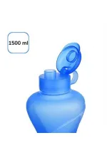 BUFFER® 1500ML Kapasiteli Sporcu Tipi Suluk Pratik El Matarası