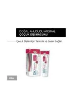 Dkdent Ahududu Aromalı Florürsüz Çocuk Diş Macunu 50 ml Fırça Hediyeli x 2 Adet