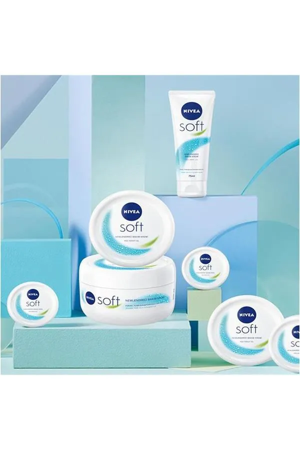 Nivea Soft Nemlendirici Bakım Kremi 100 ml x 2 Adet