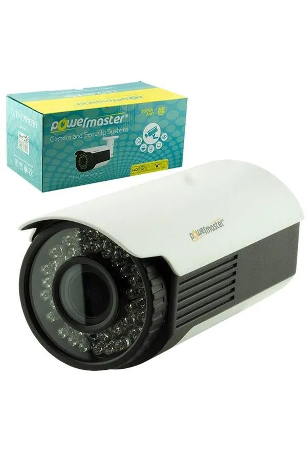 Powermaster 16845 2Mp 2.8-12 Mm Varifocal AHD Metal Kasa Bullet Kamera