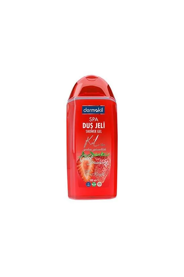 Dermokil Vegan Çilek Duş Jeli 500 ml