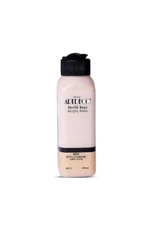 Artdeco Y-070R-3654 Akrilik Boya 140 ml Sütlü Kahve