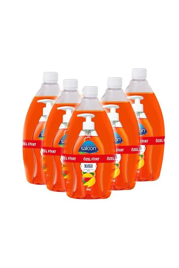 Saloon Sıvı Sabun 400+750 ml Mango X 6'lı Ekonomik Koli