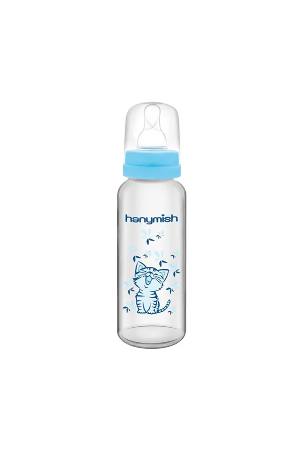 Hanymish PP Biberon 240 ml Mavi