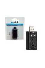 S-Link SL-U61 Usb Ses Kartı 2.0 Çevirici Adaptör