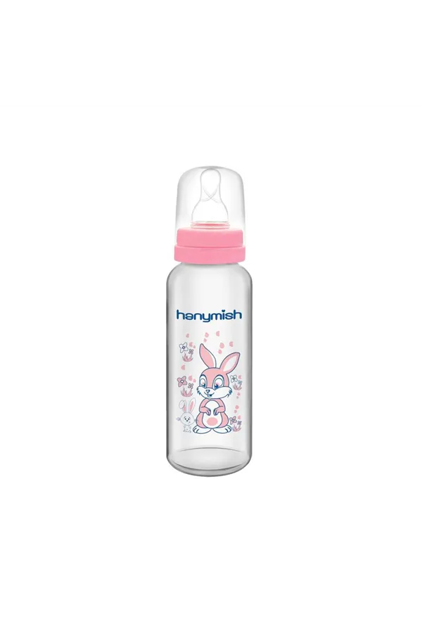 Hanymish PP Biberon 240 ml Pembe