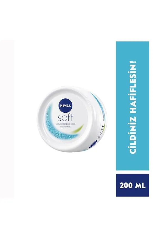 Nivea Soft Nemlendirici Bakım Kremi 200 ml x 2 Adet