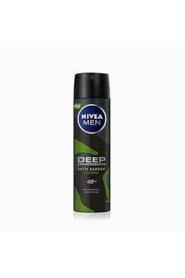 Nivea Men Deep Dimension Amazonia Erkek Deodorant 150 ml