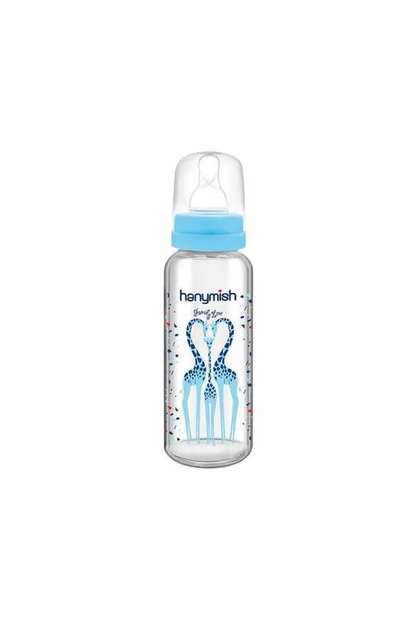 Hanymish Cam Biberon 240 ml Mavi