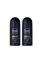 Nivea Men Deep Dimension Dark Wood Erkek Roll-On Deodorant 50 ml x 2 Adet