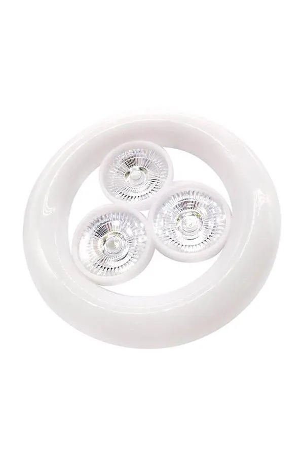 Powermaster KK-901 Beyaz E27 Duy 36 Watt 3'lü Ufo Led Lamba