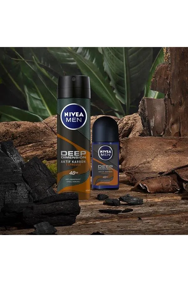 Nivea Men Deep Dimension Espresso Erkek Deodorant 150 ml