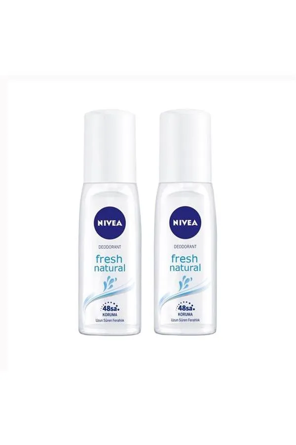 Nivea Fresh Natural Pump Sprey Kadın Deodorant 75 ml x 2 Adet