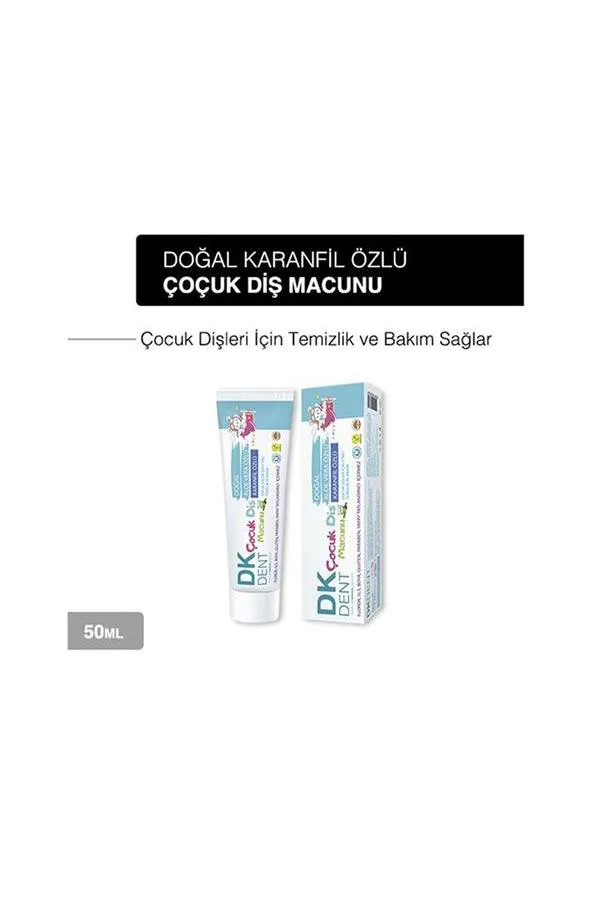 Dkdent Karanfil Özlü Çocuk Diş Macunu 50 ml