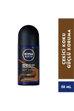 Nivea Men Deep Dimension Espresso Erkek Roll-On Deodorant 50 ml x 2 Adet