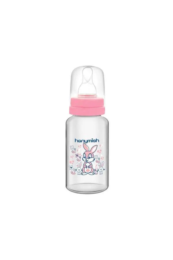 Hanymish PP Biberon 125 ml Pembe