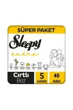 Sleepy Extra Günlük Aktivite Bezi 5 Numara Junior 40 Adet