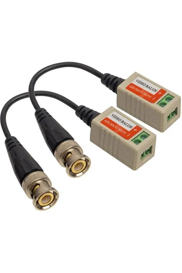 Powermaster Video Balun Adaptör NVL-206P