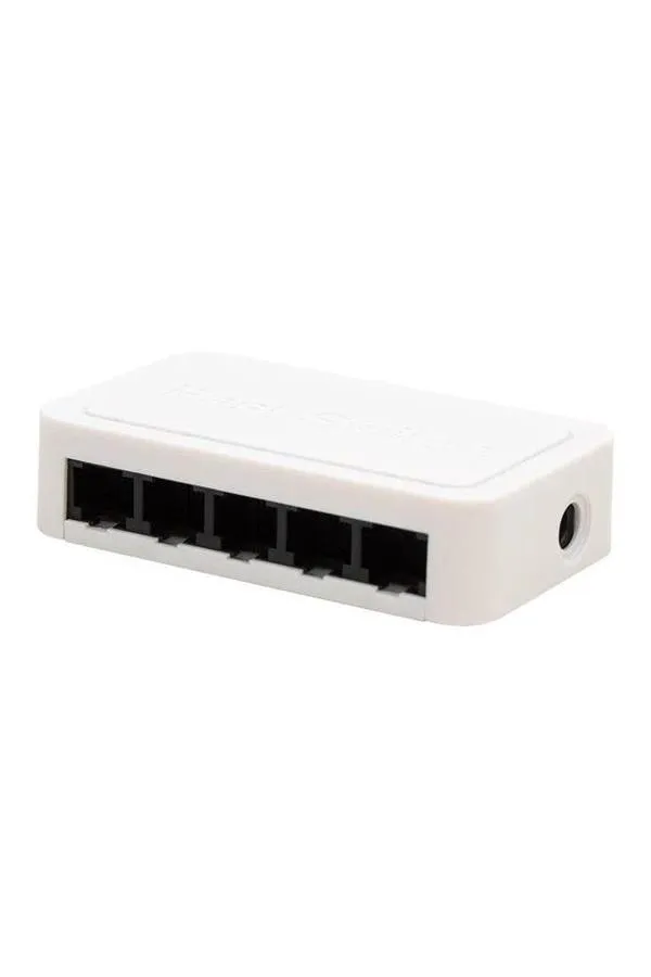 Powermaster PM-17647 5 Port 10/100 Mbps Ethernet Switch