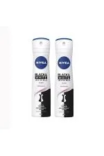 Nivea Invisible Black & White Clear Kadın Deodorant 150 ml x 2 Adet