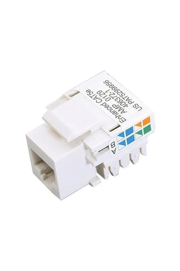 Elektromer Rj 45 Keystone Jack Şase Cat5E-8P8C