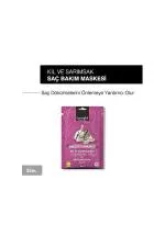 Dermokil Vegan Saç Bakım Maskesi Kil ve Sarımsak Güçlendirici Etkisi Saç Dökülmelerine Karşı 35 ml x 2 Adet