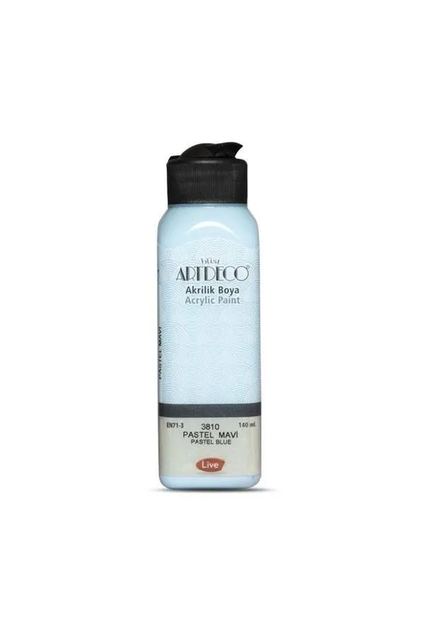 Artdeco Y-070R-3810 Akrilik Boya 140 ml Pastel Mavi