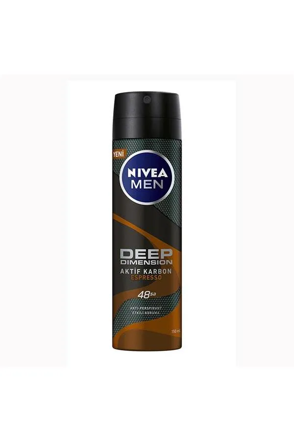 Nivea Men Deep Dimension Espresso Erkek Deodorant 150 ml