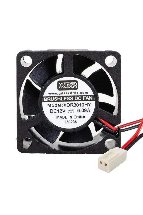 Powermaster PM-16728 30x30x10 mm 12 Volt DC Fan