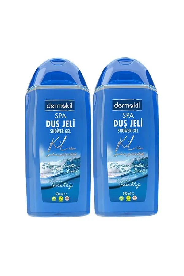 Dermokil Vegan Okyanus Esintisi Duş Jeli 500 ml x 2 Adet