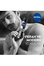 Nivea Men Invisible Black & White Original Erkek Deodorant 150 ml x 2 Adet