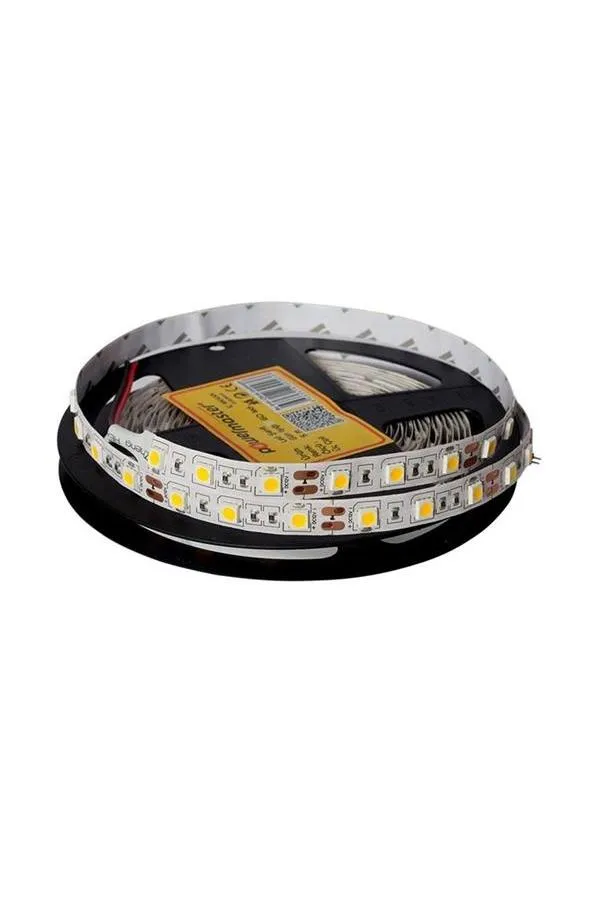 Powermaster 3 Çipli İç Mekan Silikonsuz 60 Led 5 Metre Mavi Şerit Led