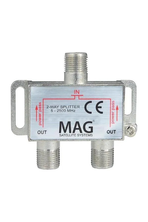 Mag E-335A 5-2500 Mhz 1/2 Splitter