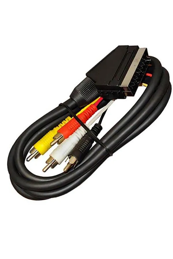 Elektromer Scart 4RCA 10 Metre Kablo