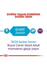 Royal Canin Giant Junior Dev Irk Yavru Köpek Maması 15 Kg - Lisinya