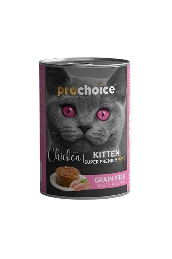 Pro Choice Kitten Tavuklu Yavru Kedi Konservesi 400 Gr - Lisinya