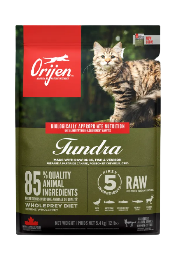 Orijen Tundra Tahılsız Yetişkin Kedi Maması 5,4 Kg - Lisinya