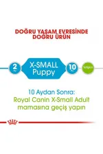 Royal Canin Xsmall Puppy Yavru Köpek Maması 1,5 Kg - Lisinya