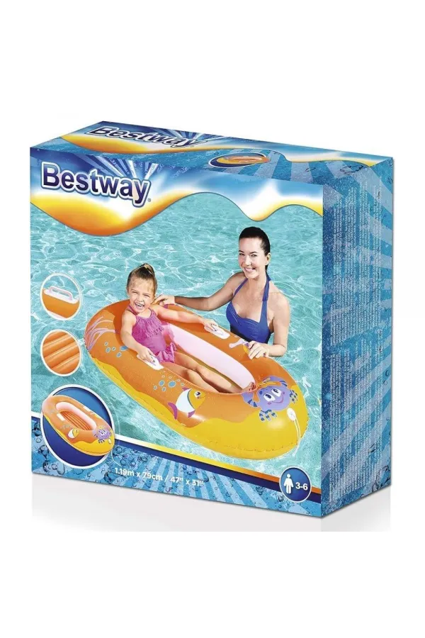 Bestway Desenli Çocuk Botu 119x79 Cm - 34009 (Lisinya)