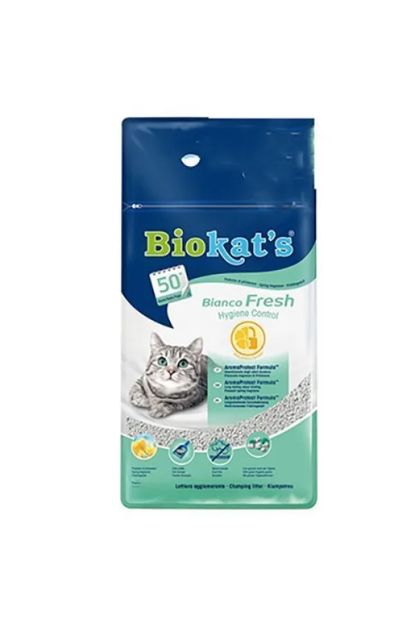 Biokats Kedi Kumu Bianco Fresh 10 Lt - Lisinya