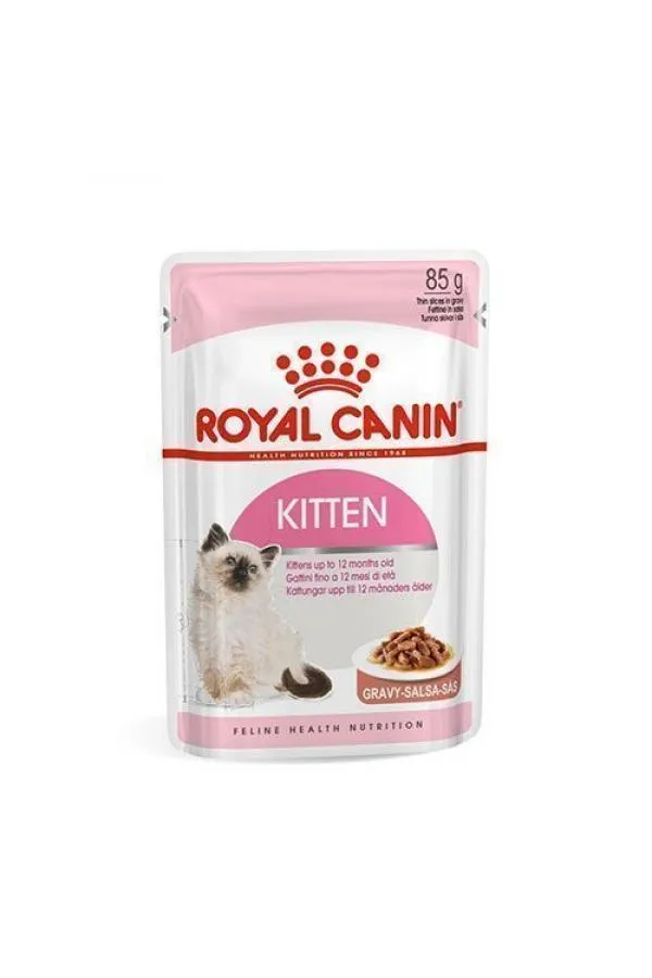 Royal Canin Kitten Gravy Pouch Yavru Kedi Yaş Maması 85 Gr - Lisinya