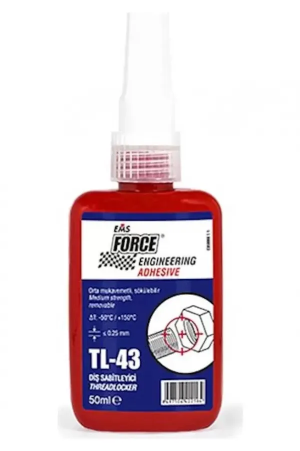 TL - 43 CİVATA SABİTLEYİCİ ORTA KUVETLİ 50 ML (Lisinya)