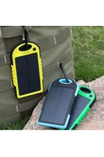 Güneş Enerjili Solar Powerbank 10000 Mah