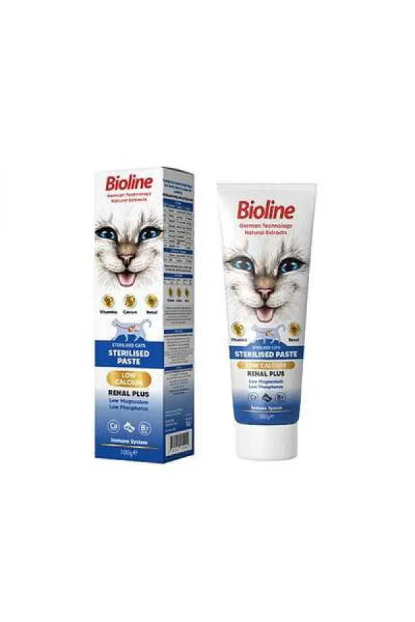 Bioline Sterilised Kısırlaştırılmış Kedi Maltı 100 Gr - Lisinya