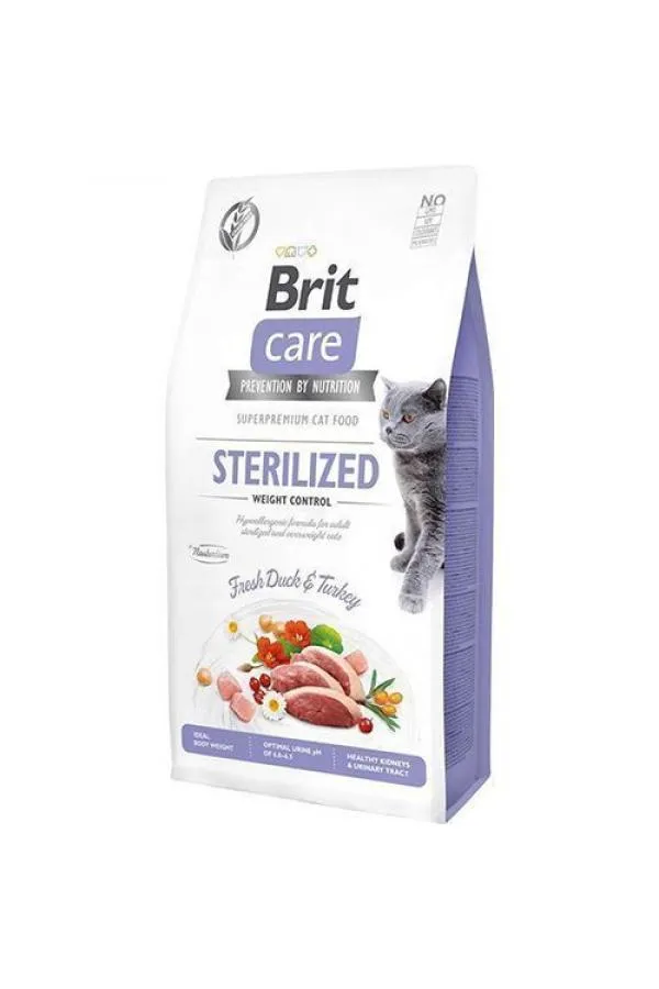 Brit Care Sterilized Weight Control Kısır Kedi Maması 7 Kg - Lisinya