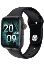 Hw22 Pd-a6 Smart Watch Dokunmatik Bluetooth Nabız Ölçme Sporcu Özellikli 1.75 Inç Akıllı Saat (siyah)