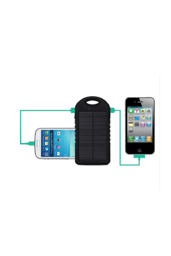 Güneş Enerjili Solar Powerbank 10000 Mah