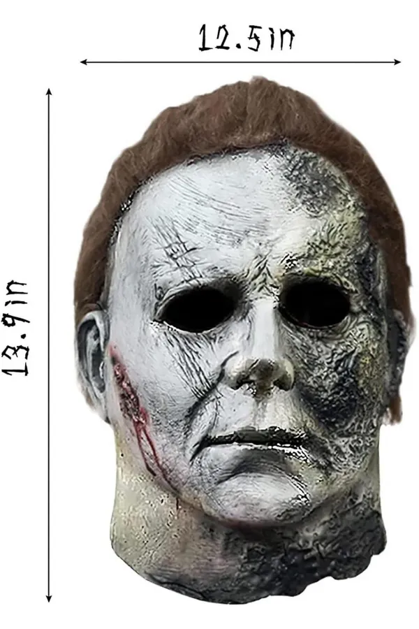 Michael Myers Lateks Maske - Michael Myers Et Maske Kafaya Tam Geçmeli