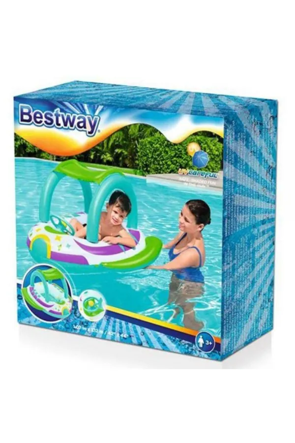 Bestway Direksiyonlu Kornalı Bot 107x102 Cm - 34149 (Lisinya)